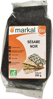 Markal Sesam zwart bio 250g - 1350